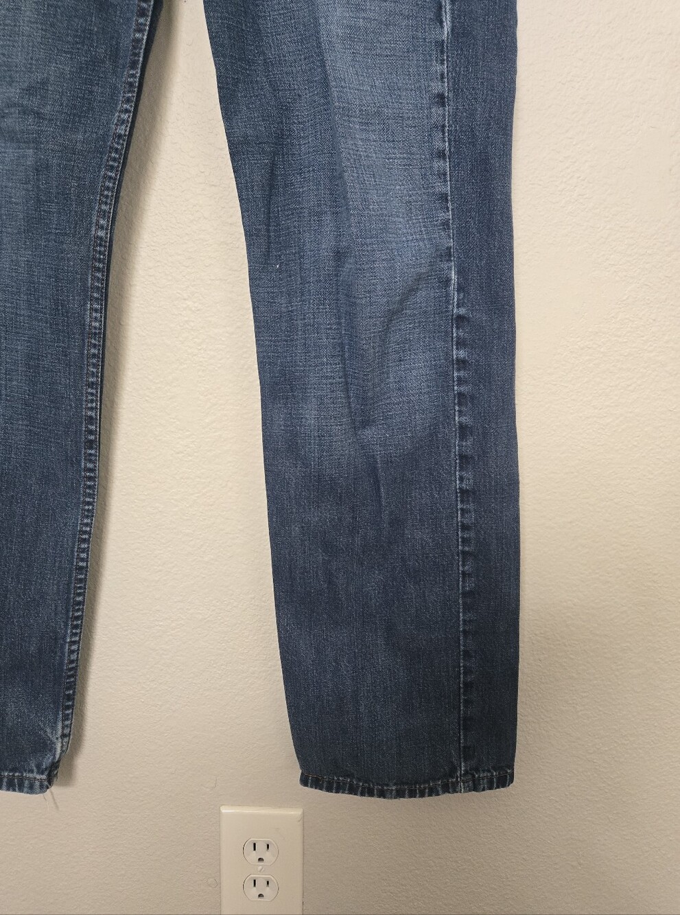 Levis 514 Medium Wash Jeans Size Waist 33 L32 Mens - Picture 8 of 9